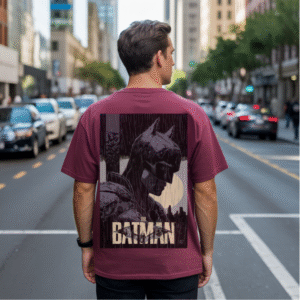 Midnight Streetscore: Bat Edition | Oversized T- Shirt
