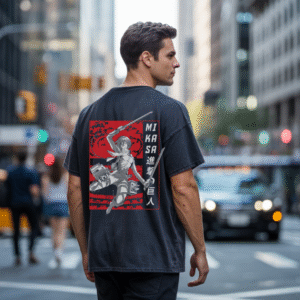 Mikasa Strike  Titan Slayer Fit | Over size T-Shirt