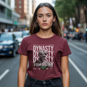 DYNASTY Vibes: Art Meets Aesthetic | Classic Crew T-Shirt – Female Edition