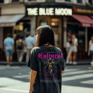 Dark Angel Drip | Oversized T- Shirt