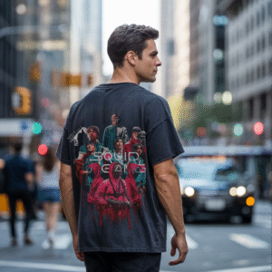 Deadly Drip by Maurit | Squid Game Oversized Tee